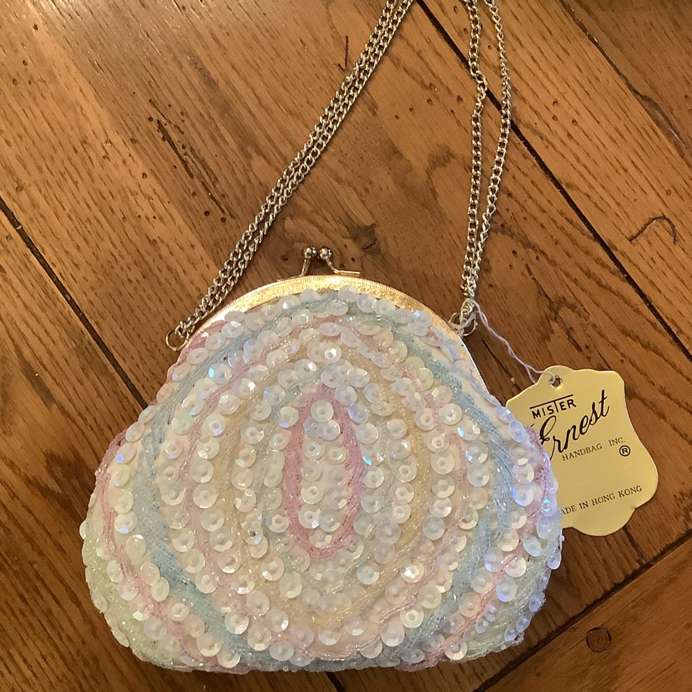 Pastel Sequin Wristlet - Picture 2 of 3
